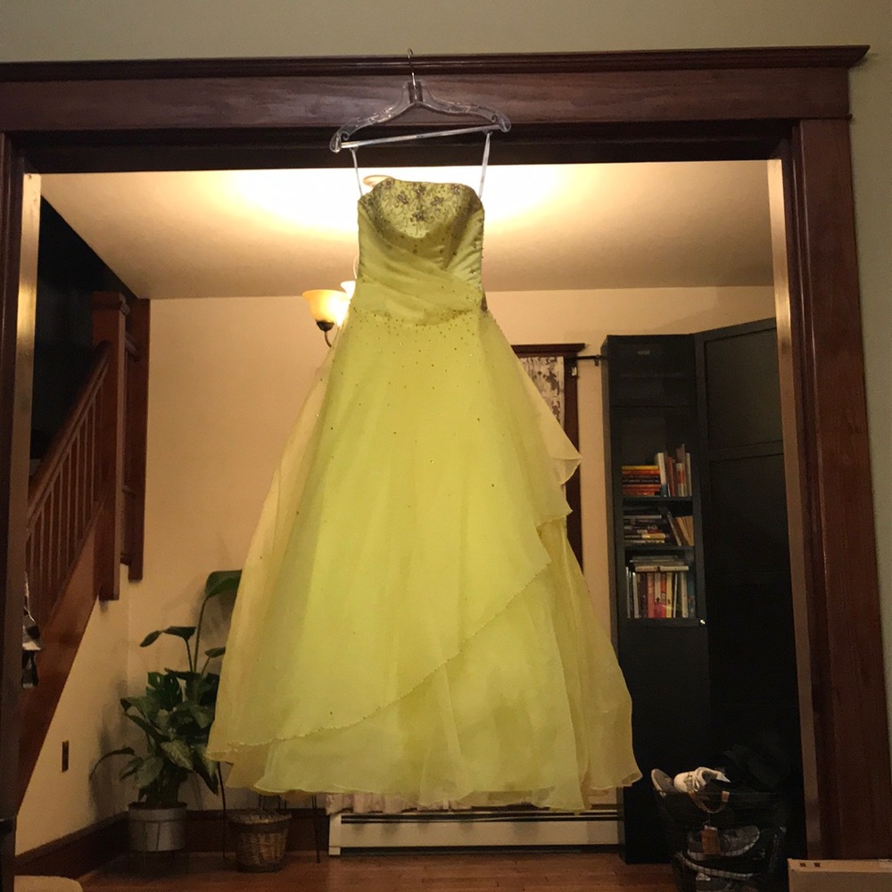 Tiffany Designs prom dress